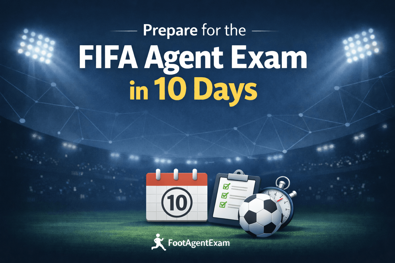 How to Prepare for the FIFA Agent Exam in 10 Days